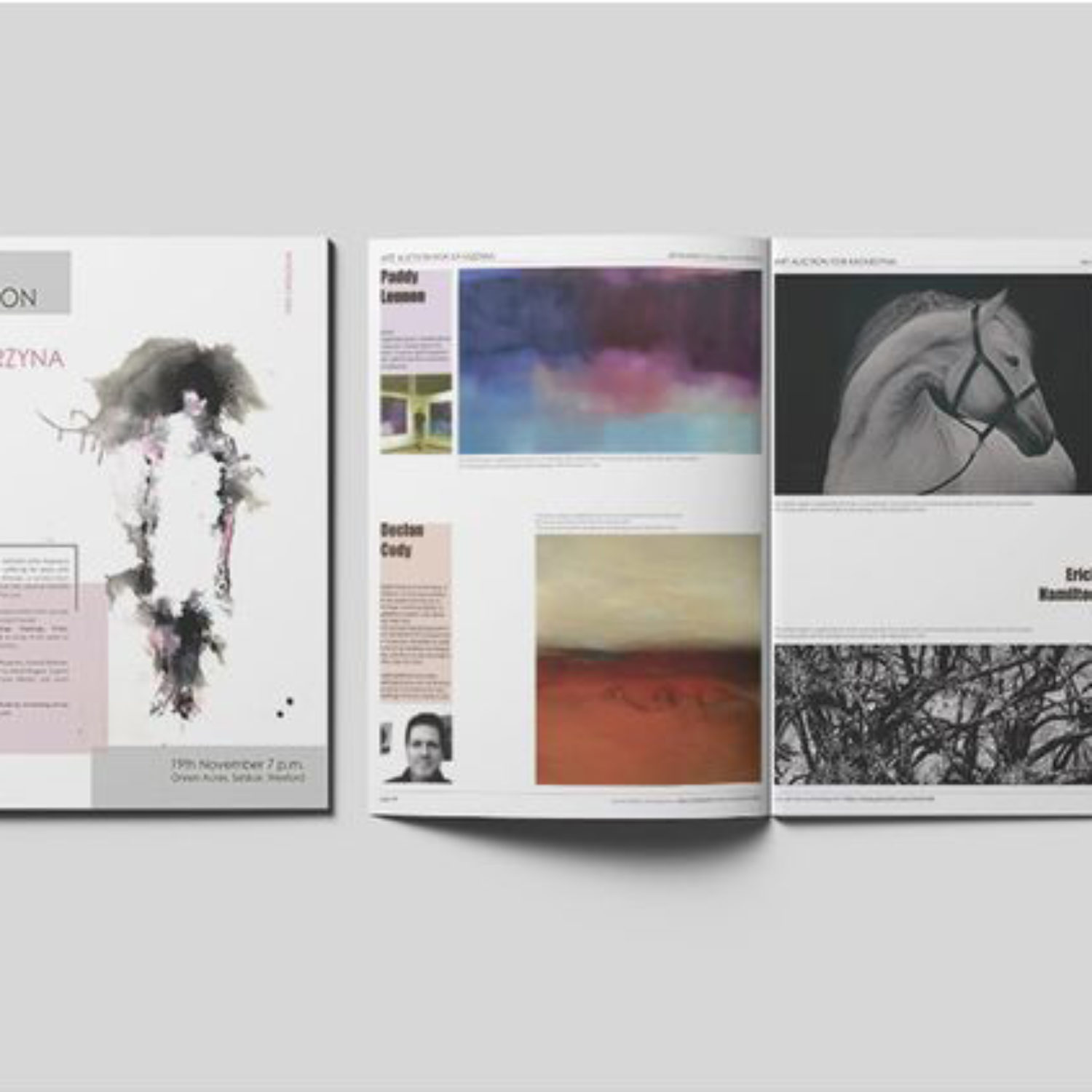 Brochure catalog leaflet design Wexford