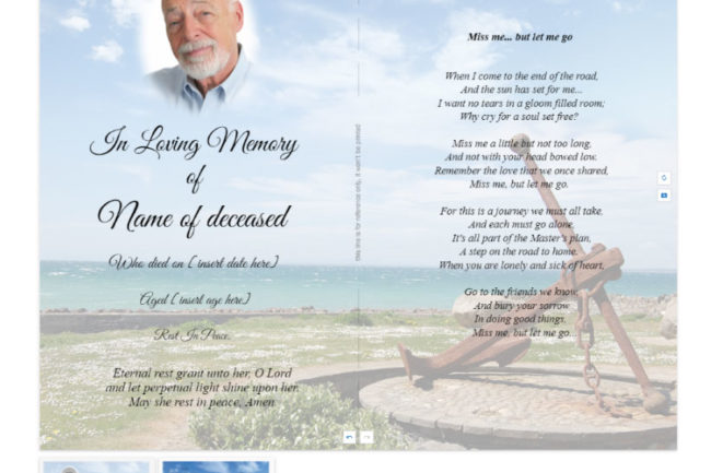 memorial cards Wexford e-commerce by Black Soda