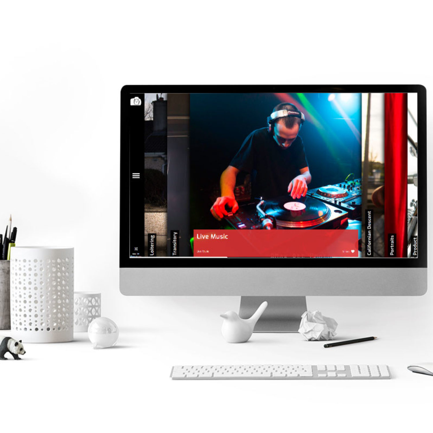 Website Design Wexford web showcase on iMac