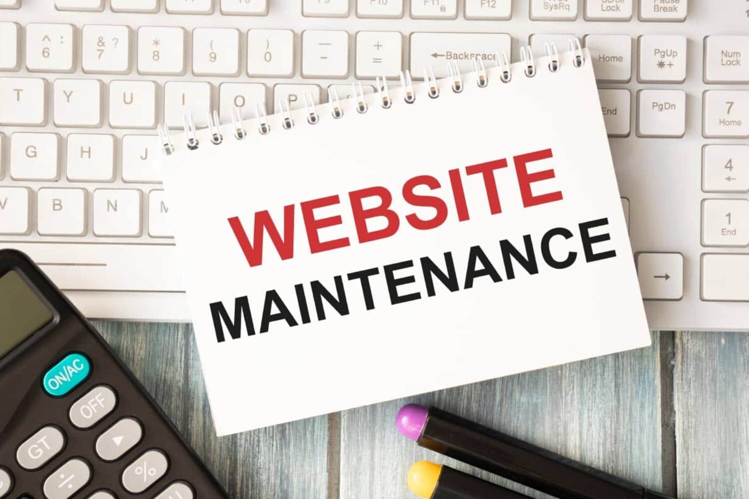 website maintenance